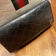 GUCCI シマ　長財布