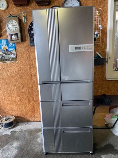 U1702　三菱　４４５L　6ドア冷蔵庫