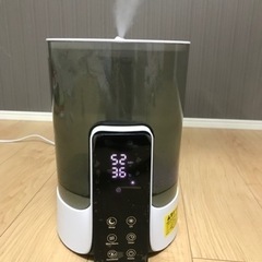 ハイブリッド加湿器　5ℓ リモコン付き　ブラック