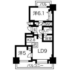 礼金ゼロ!★駅チカ★成約特典あり! ドミ山鼻拾条502 札幌市中...