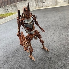 エヴァンゲリオン　初号機　車のパーツで作られた品