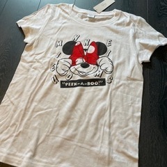 TシャツディズニーDisney resort ミニーマウスプリント