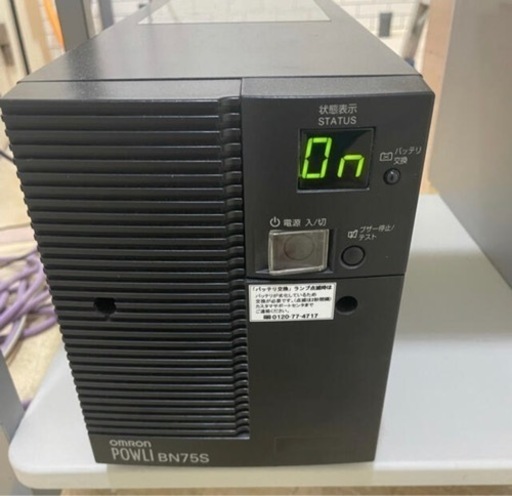 本物保証新品 オムロン(OMRON) BU100SW 無停電電源装置/UPS 1000VA ...