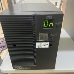 【最終処分】オムロン 無停電電源装置