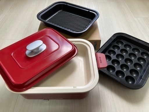 タイガーコンパクトホットプレート メリーレッド【限定商品】再投稿
