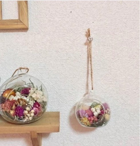 テラリウムポット 器と花 お花の雑貨屋さん 県庁前のその他の中古あげます 譲ります ジモティーで不用品の処分