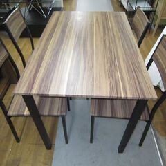 R305 コンセント ダイニング5点セット、4人用セット、幅110cm R305 コンセント ダイニング5点セット、4人用セット、幅110cm