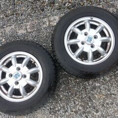 ミニライト　スタッドレスつき　4本　4J13　PCD100