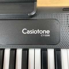【美品】カシオ キーボード Casiotone CT-S200BK [あんしん決済] - 売ります・あげます