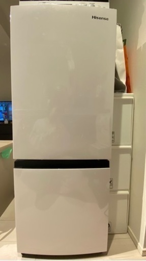 お値下げ！【美品】ハイセンス冷蔵庫154ℓ（利用期間6ヶ月）