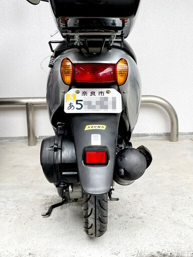2013年 スズキ レッツ4 CA45A シルバー 走行9,100㎞ 後タイヤ新