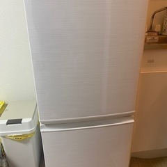 【無料】SHARP シャープ 冷蔵庫 2ドア 137L ホワイト
