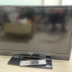 テレビ 三菱 REAL 32型 あげます リモコン付き