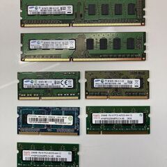 パソコン　メモリ　4GB　6枚まとめて ジャンク品