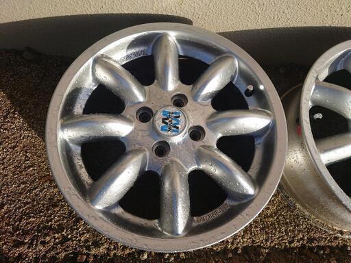 BMW MINI純正　15インチ　MINILITE　6J+43　PCD100
