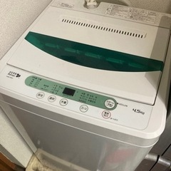 【ネット決済】洗濯機 YWM-T45A1