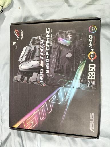 AMD RYZEN 7 1800X + ASUS ROG STRIX B350-F GAMING ゲーマー向けB350 