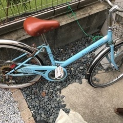 早い者勝ち　子供用　自転車　ブルー