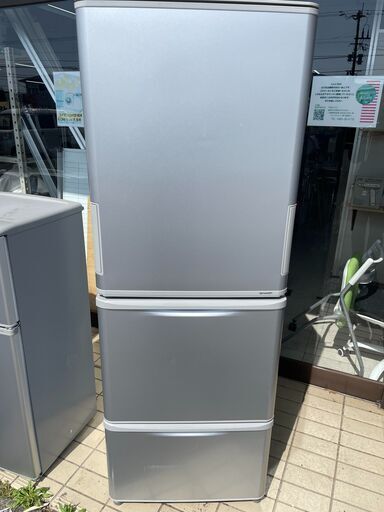 SHARP 3ドア冷蔵庫 (350L・どっちもドア) 2018年製 リサイクルショップ