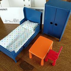 IKEAミニチュア ベッドセット