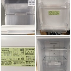 S382シャープ SHARP2020年製 冷蔵庫(幅49.5cm) 152L つけかえどっちも