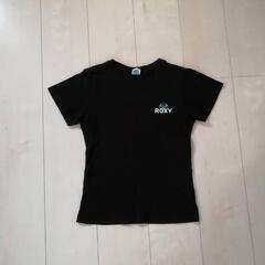 【値下げ】ROXY Tシャツ XS 黒 レディース