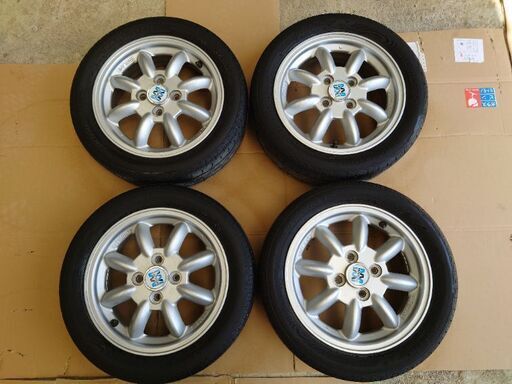 ミラジーノ　L700 14インチ　ホイール　165/55/R14 4本セット　美品　早い者勝ち