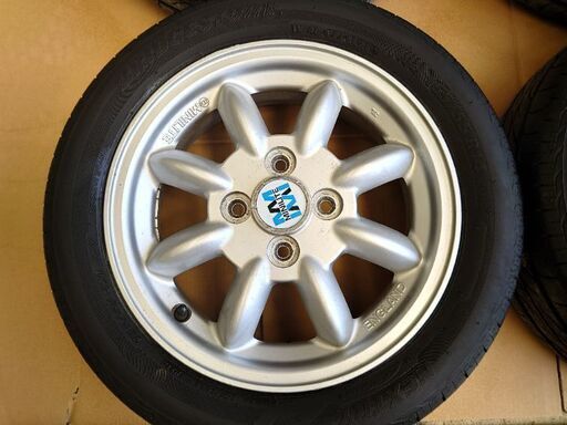 ミラジーノ L700 14インチ ホイール 165/55/R14 4本セット 美品