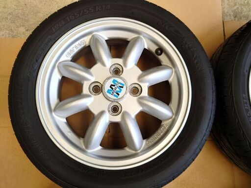 ミラジーノ L700 14インチ ホイール 165/55/R14 4本セット 美品