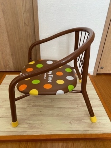 子供椅子キッズチェア西松屋ブラウン子供用パイプ椅子 Asako 西新町の子供用品の中古あげます 譲ります ジモティーで不用品の処分
