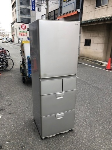 大阪市内配達設置無料⁉シャープ 411L自動製氷機付き⭕️保証付き