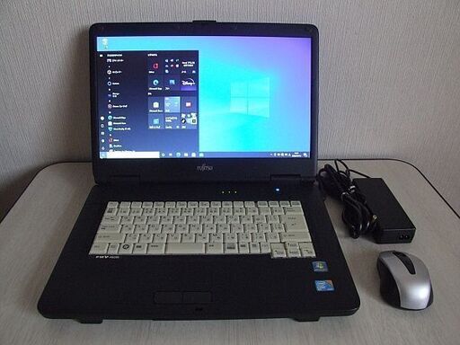 高速SSD120GB搭載 Fujitsu FFMV-A8290 ノートパソコン　(a194)