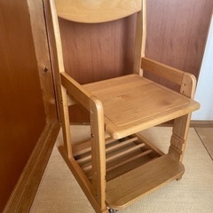 【ネット決済】【値下げしました】堀田木工　学習椅子　チェア