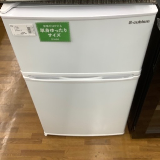 A-Stage 2ドア冷蔵庫 R-90WH 2018年製 90L