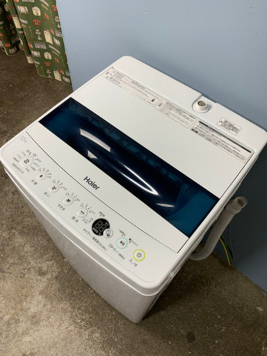 札幌市内配送無料 美品 20年製 Haier ハイアール 5.5kg 全自動洗濯機 JW-C55D
