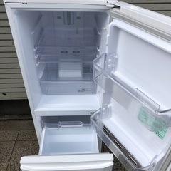 #6200 三菱 146L 2ドアノンフロン冷蔵庫 MR-P15EZ-KW