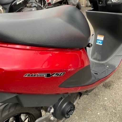 SUZUKI アドレスv50-3 セル始動 ワンオーナー 原付き スクーター 福岡