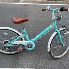 【ネット決済】子供用自転車　22インチ　女の子