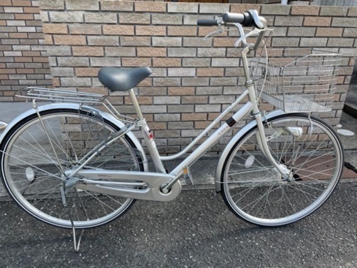 27インチ　通学自転車　内装3段