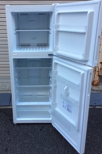 【RKGRE-849】特価！maxzen/201L 2ドア冷凍冷蔵庫/JR200ML01WH/中古品/2020年製/当社より近隣無料配達！