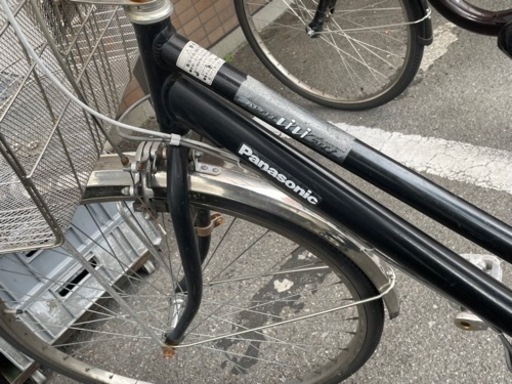決まりました。 電動アシスト自電車 パナソニック ビビ