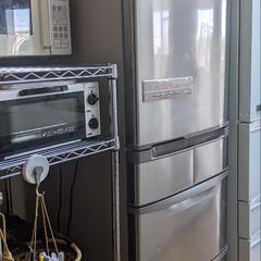 【ネット決済】5ドア 401L 日立ノンフロン冷蔵庫 R-K40...