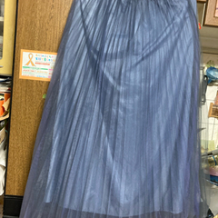 【ネット決済】チュールプリーツの綺麗なスカート