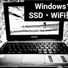 ☆Windows10・SSD搭載 小型軽量Wi-Fi内蔵ノートパ...