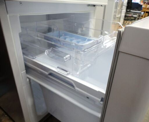 札幌白石区 美品 2021年製 168L 2ドア冷蔵庫 三菱 MR-P17F 白  