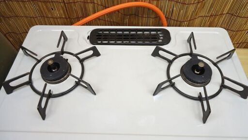 札幌 幅56cm 2017年製 LP/プロパンガス リンナイ 左強火 ガスコンロ