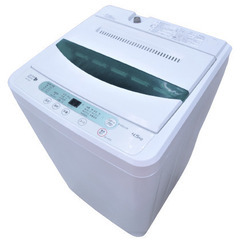 USED　ヤマダ　4.5kg　洗濯機　YWM-T45A1　2015
