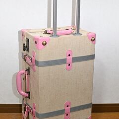 【交渉中】キャリーケース　スーツケース 　ピンク　可愛い系
