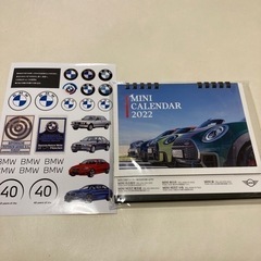【3/28まで】 MINI  2022 卓上カレンダー　BMWス...