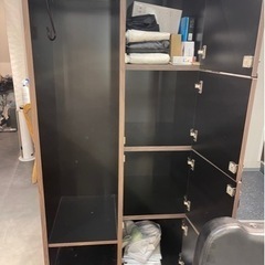 ロッカー　パイプハンガー　美容室　店舗　収納